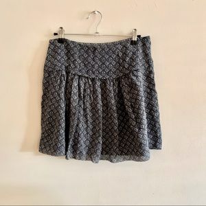 Madewell silk mini skirt size XS/ 2 EUC